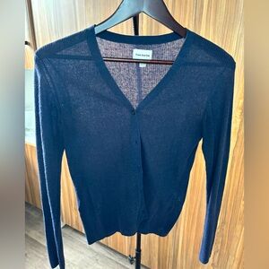 Frank And Oak Navy Blue Women's Cardigan